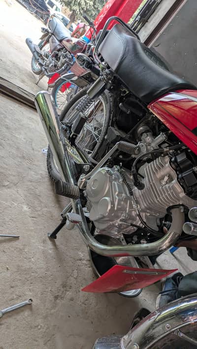 I sold my bike with genuine silencer/Now I have whistler too/ Original