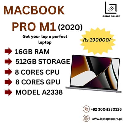 Apple MacBook Pro M1 16GB 512GB A2238