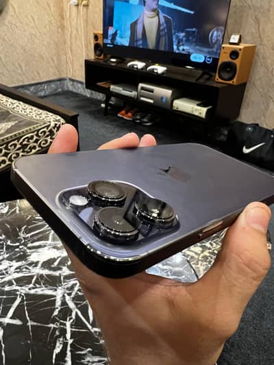 iphone 14 pro max factory unlocked full sim time remaining 128 lla