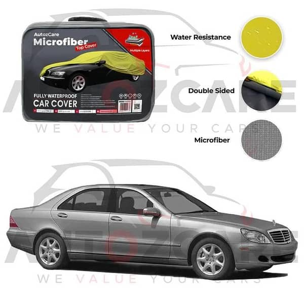 Mercedes S320 Microfiber Car Top Cover - Model 1998-2005