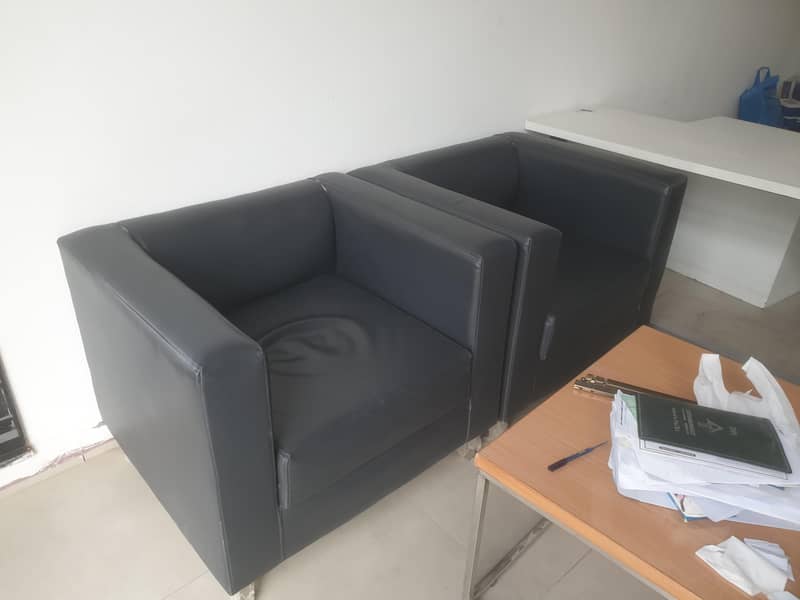 Office Executive Table, Sofas, coffee table 1