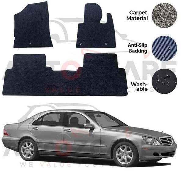 Mercedes S320 Genuine Fitting Carpet Floor Mat 5PCS - Model 1998-2005