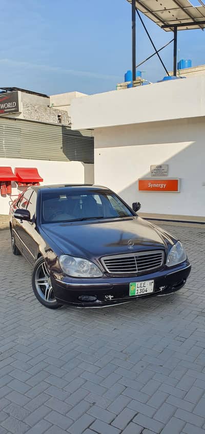 MERCEDES S320 2002 MODEL 2012 REGISTERED