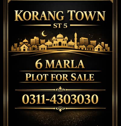 korang town 6 marla