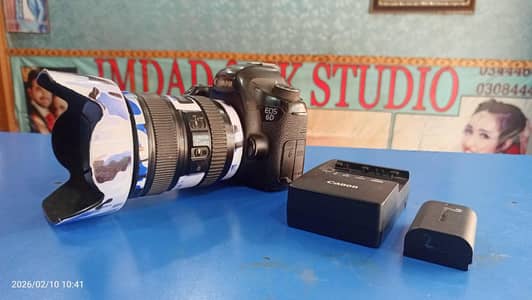 6D  Camera and Lens 24/105