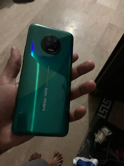 infinix note7 pta4/128 exchange possible with iphone