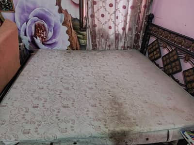 urgent double spring mattress for sale