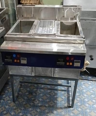Deep Fryer 8L x 2 wiith Chipdump