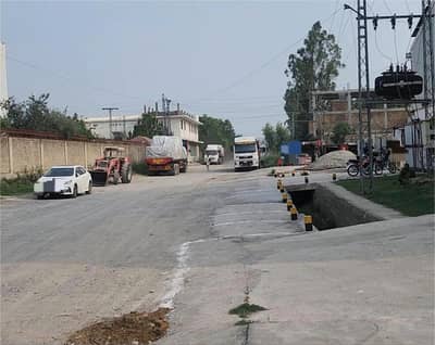 I-9 Main Road Open Plot for Rent 100 x 300