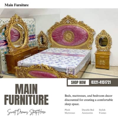 brand new double bed,/bed set/single bed/Turkish bed set/wood bed