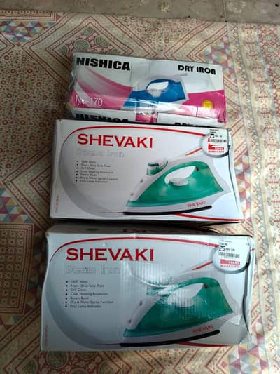Dry Iron - 1400W (Brand New)