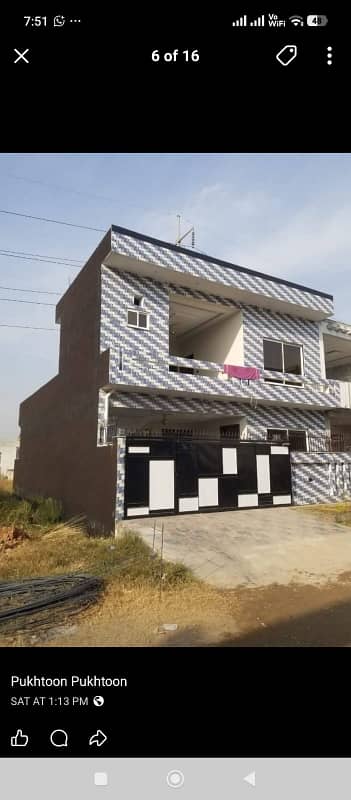 6 Marla Brand New House Available for Sale in Block F Gulshan e Sehat E-18 Islamabad.