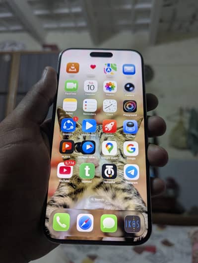 Apple iPhone 15 Pro Max 256GB – Natural Titanium –Non PTA-like new