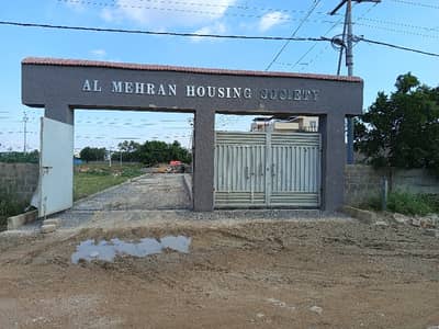 West Open Residential Plot Of 120 Square Yards For sale In Al-Mehran Cooperative Housing Scheme