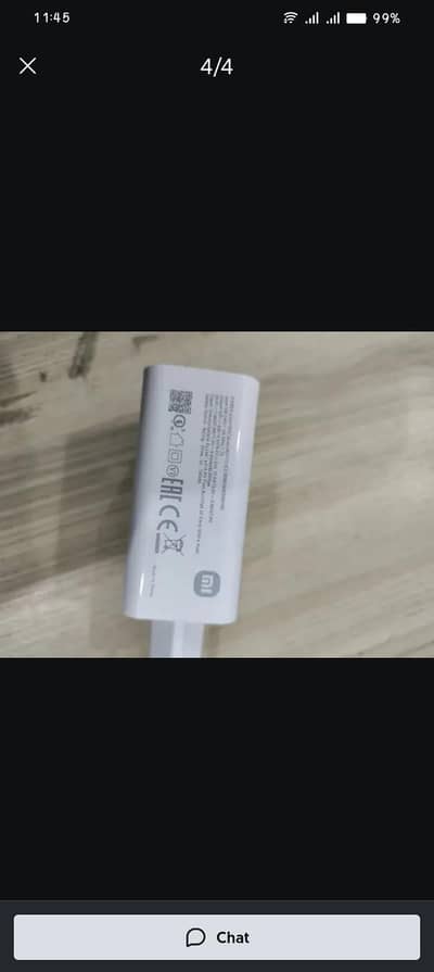 Xiaomi 33w and Motorola 10w charger