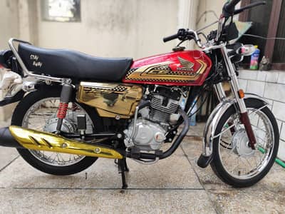 >Honda 125 Gold Eidition | 2025 | Good Condition | No work | Total Ori