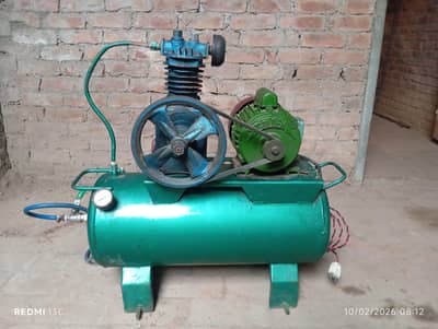 Golden Air Compressor 1.5 hp  Single phase good condition