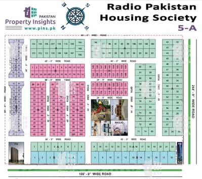 Seeking 120 Sq. Yd Residential Plot in Radio Pakistan Society, Scheme 33
