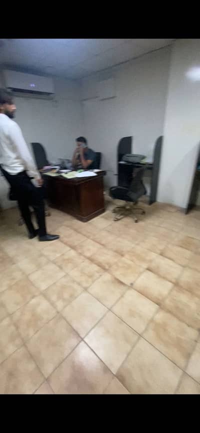 Office For Rent At Ideal Location Main Shahra E Faisal Furnished with 1.5 AC