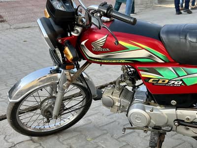Honda CD 70 lash condition