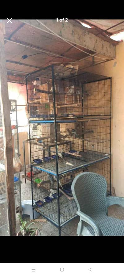 folding cage 6 portion