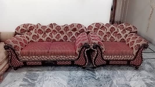 6 seater sofa set like new