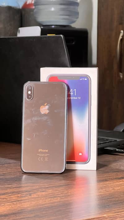 Iphone x 64gb PTA approved 10/8.5 condition