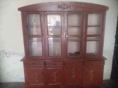 Showcase for Crockery ( Bartano wali almari)