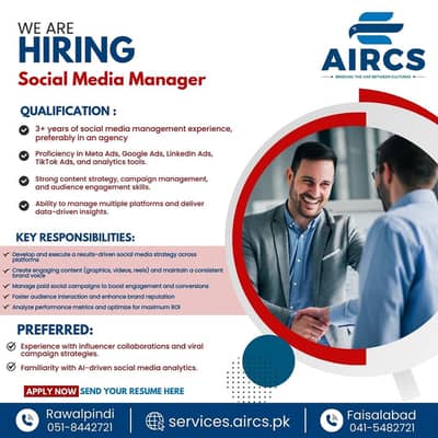 Social media Manager