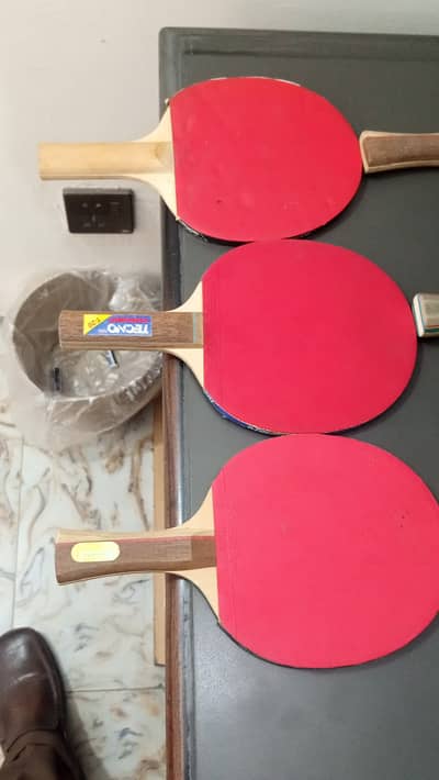 Table Tennis items.