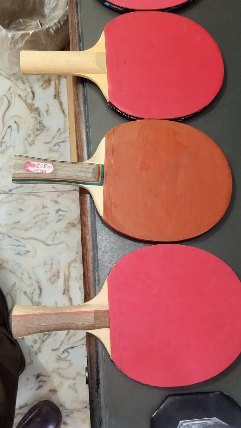 Table Tennis items. 1