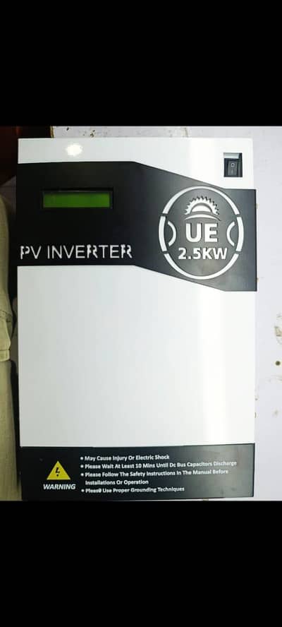 PV 3600 invertor with automatic change over