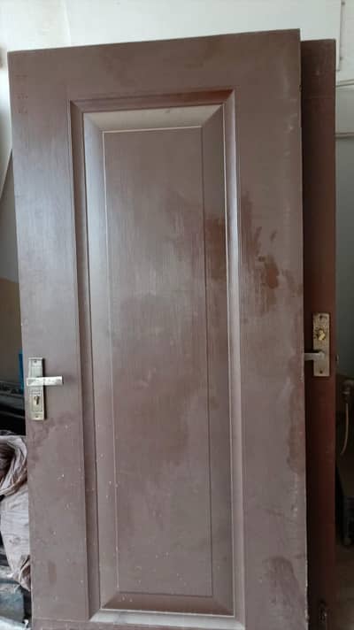 10 Doors with Handle Lock  / 2 PVC With Glass Windows