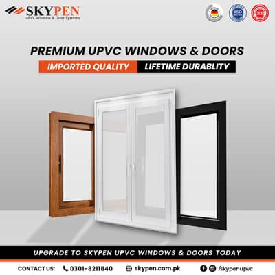 uPVC Windows & doors in karachi - skypen