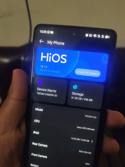 tecno camon 30 /12/256