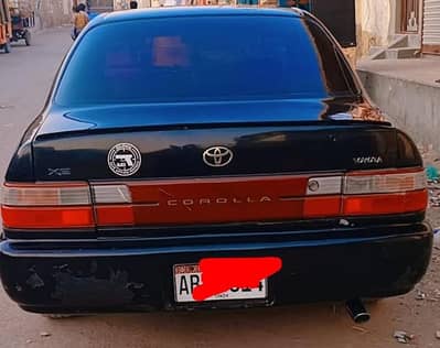 Toyota indus corolla xe 98 manual urgent sale.