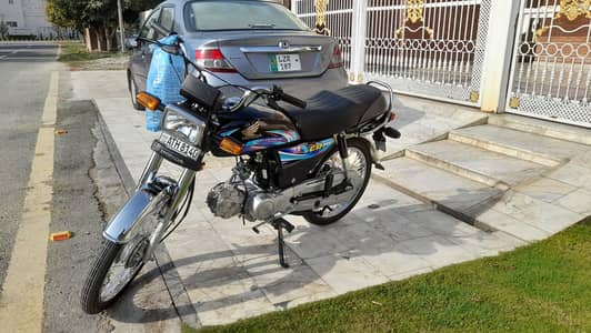 Honda CD 70 2023 / 2024 – Excellent Condition – Genuine Bike for Sale