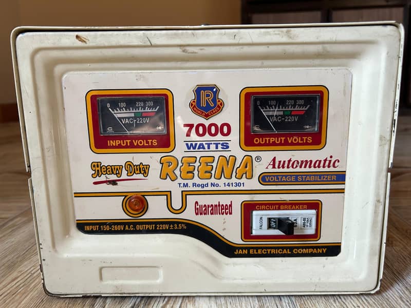 stabilizer reena silver automatic 7000W 0
