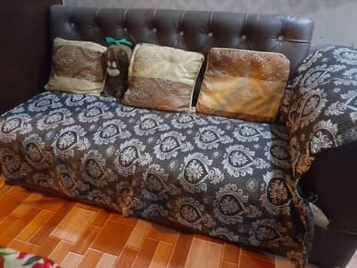 L shape sofa for sale Good condition same as showin in picture