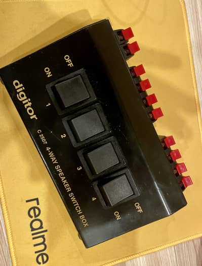 4 Way Speaker Switch