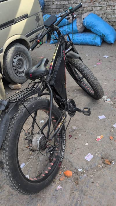 fat tyre electric bicycle