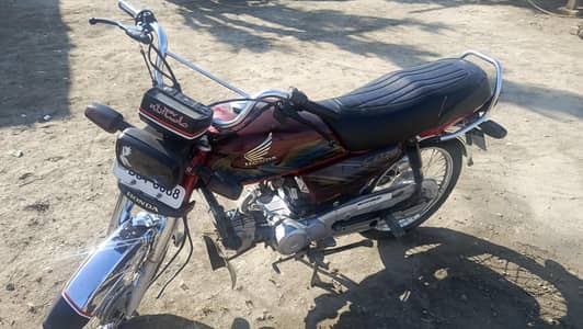 Honda CD 70 2021 Model – 100% Genuine – Excellent Condition