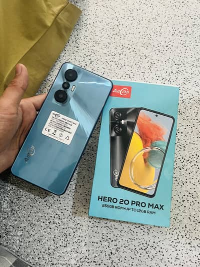 Allcall hero pro max with box 12/256 GB Pta approved