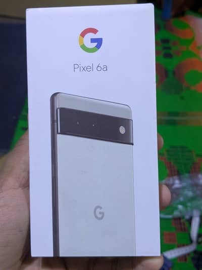 GOOGLE PIXEL 6A OFFICIAL PTA APPROVED WITH BOX