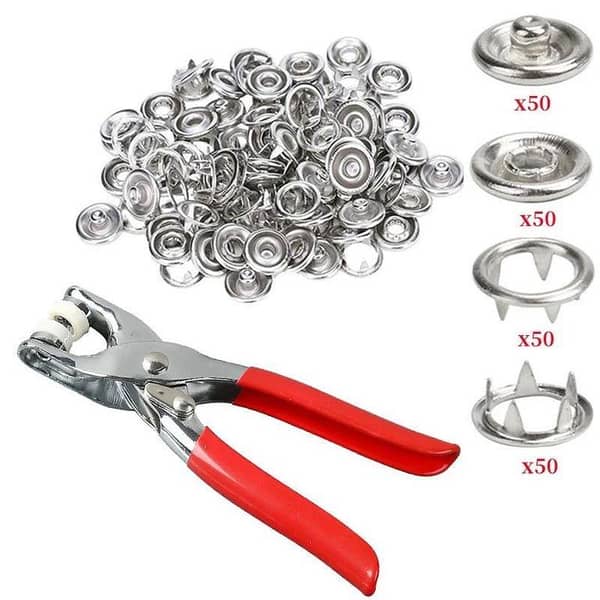 High Quality 9.5mm Metal Snap Buttons Press Plier for DIY Sewing