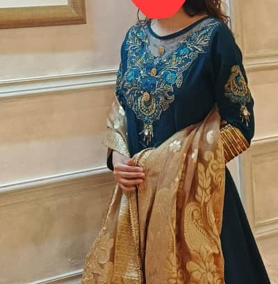 Long maxi frock formal dress