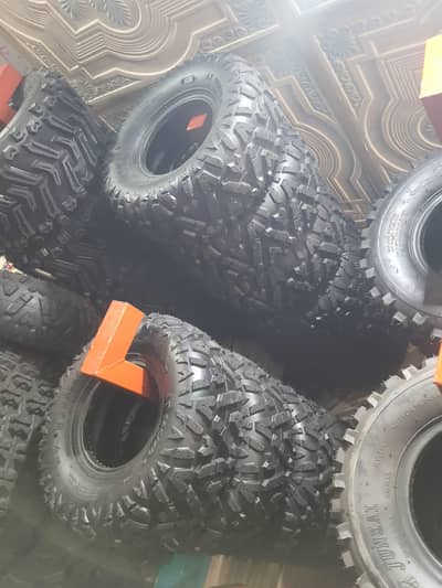 Atv Quad 4 Wheels Tyre All size available delivery all Pakistan