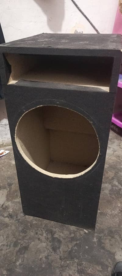 woofer box base tube