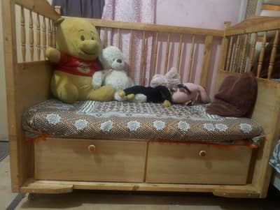baby cot/baby bed /baby crib wooden cot movable