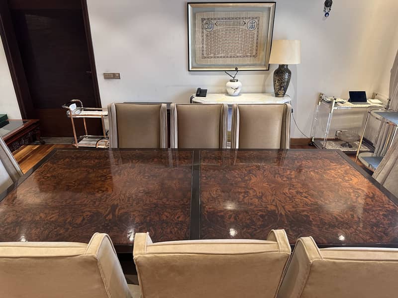 Very good solid Dining Table Set 2